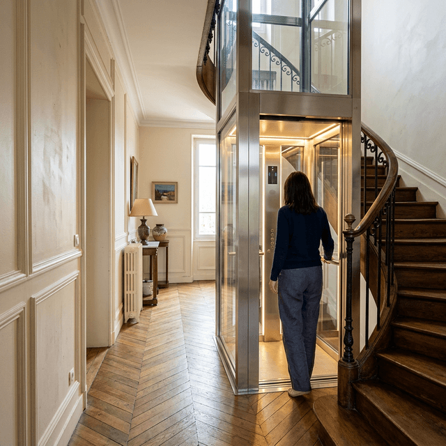 Mini-Ascenseur de Maison : Dimensions, Poids, Installation